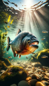 Images d'un piranha dans son habitat nature