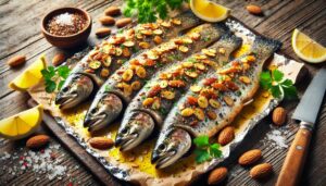 grillée aux amandes